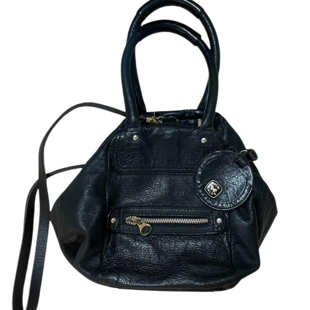 Chloe Black Leather Shoulder Bag